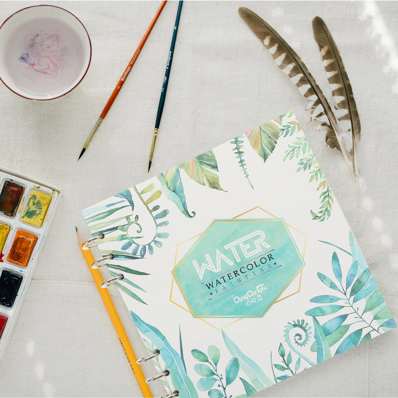 

Watercolor Sketch Pad Artist Aesthetic Sketchbook Durable Sketchbook for Drawing