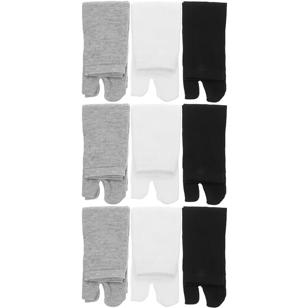 

9 пар, хлопковые эластичные носки до середины икры