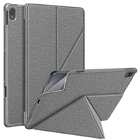 for lenovo tab p11 pro case shockproof cover foldable triangle stand sleep wake flip sleeve protective tablet case