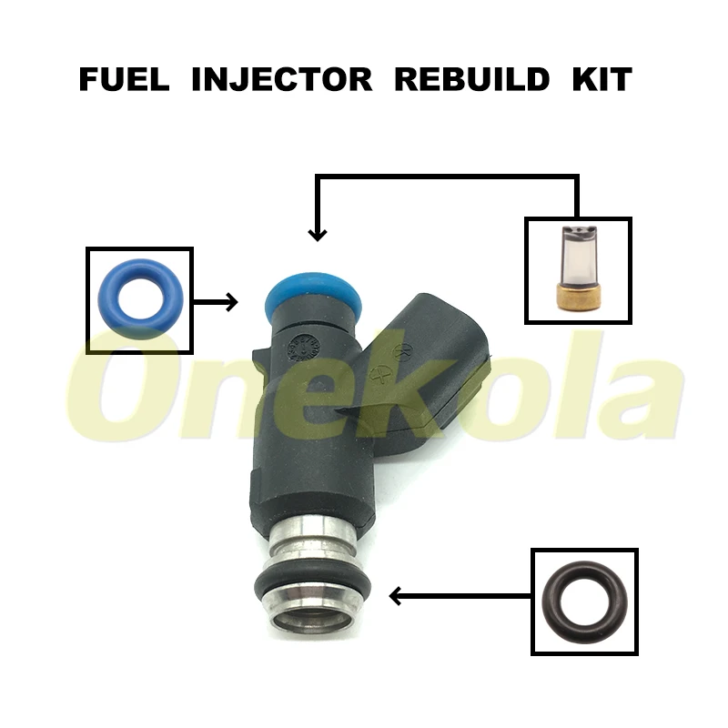 

Fuel Injector Service Repair Kit Filters Orings Seals Grommets for Chinese Car Mini bus truck 28263842