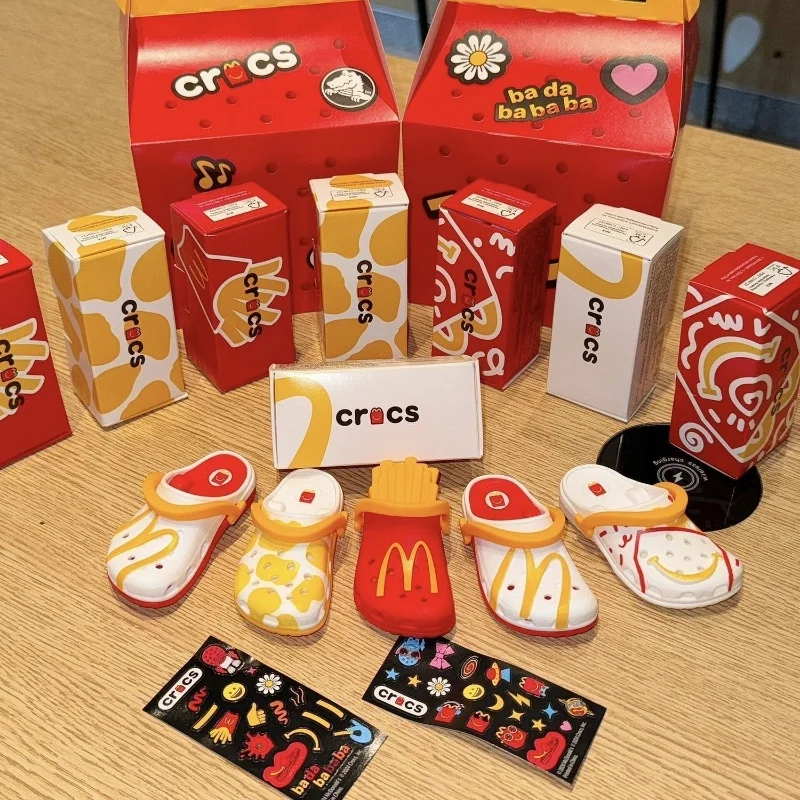 Мини-тапочки Mcdonald's 2024 брелок счастливой едой игрушки фигурка коллекционная