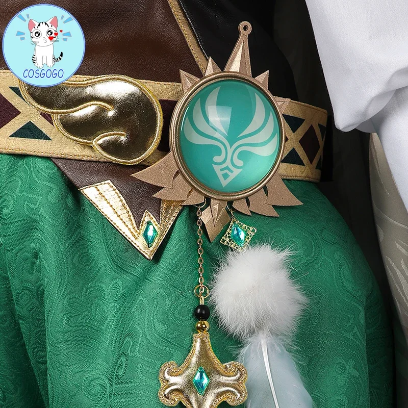 [На складе] Genshin Impact Presseion Mondstadt Wind God Game Костюм Прекрасная униформа Косплей