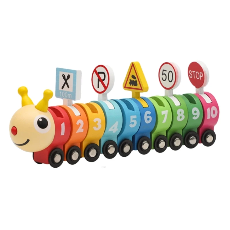 

Дорожный знак, цифровой поезд, разведка, развивающая игрушка для детей дошкольного возраста, развитие мелкой моторики, на 18 +