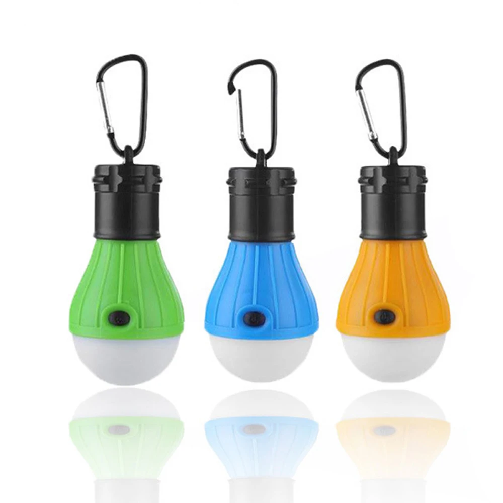 

LED Camping Lantern 3 Pack Portable Outdoor Tent Light Accesorios Camping Emergency Bulb Light for Hiking Fishing Hurricane