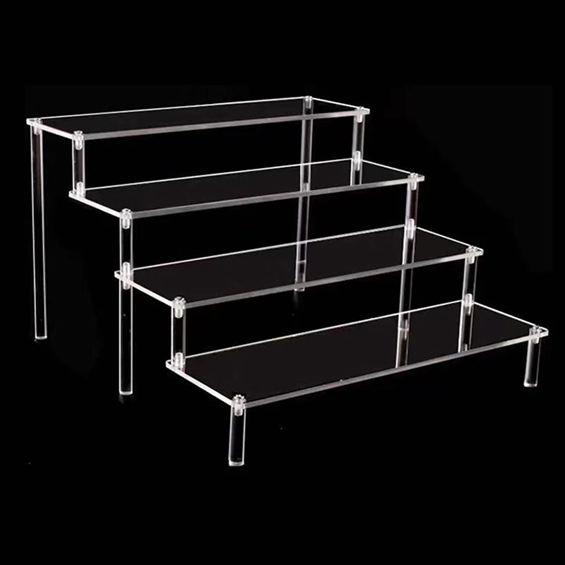 

Акриловая демонстрационная подставка, коллекционный органайзер, полка, съемная экшн-фигурка, игрушки, демонстрационная стойка, 3/4 слоя, декоративное украшение