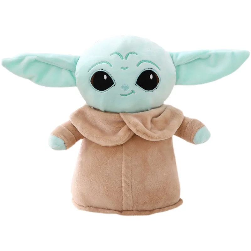 Model Stuffed Cartoon Yoda Keychain Kid Toy Gifts Deco