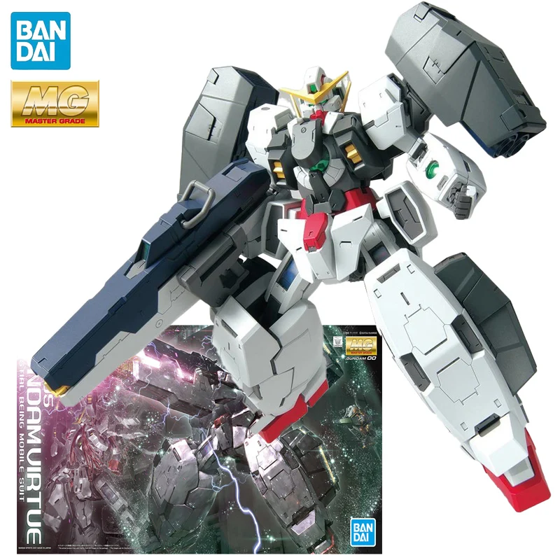 В наличии BANDAI Original MG 1/100 GN-005 Virtue Gundam аниме фигурки сборка модель коллекция игрушек
