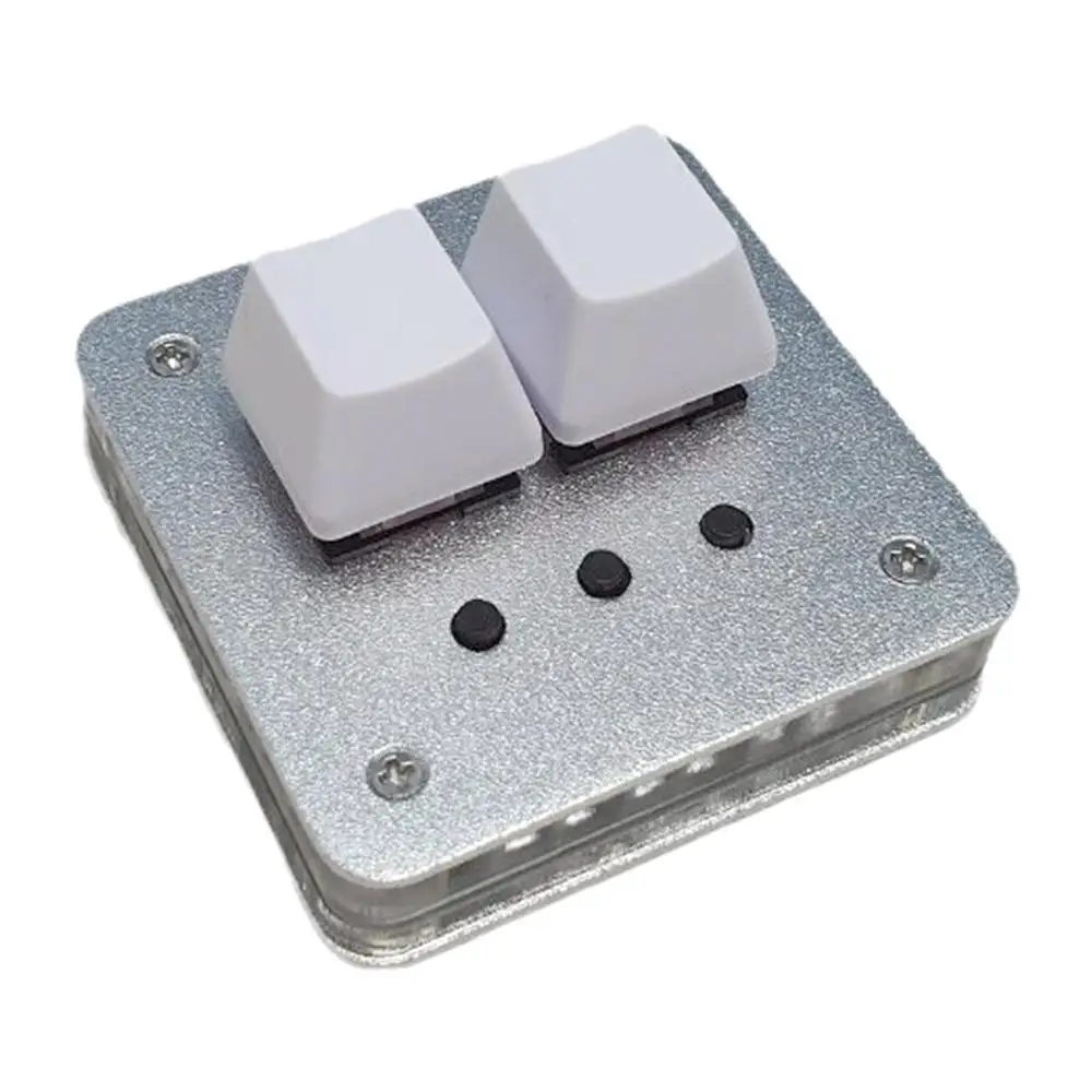 

Magnetic Axis Cat Disc Sound Travel Pad Two Key Keypad Keypad RGB Mechanical Portable 2 Keys Backlit Programmable Wired C1C6