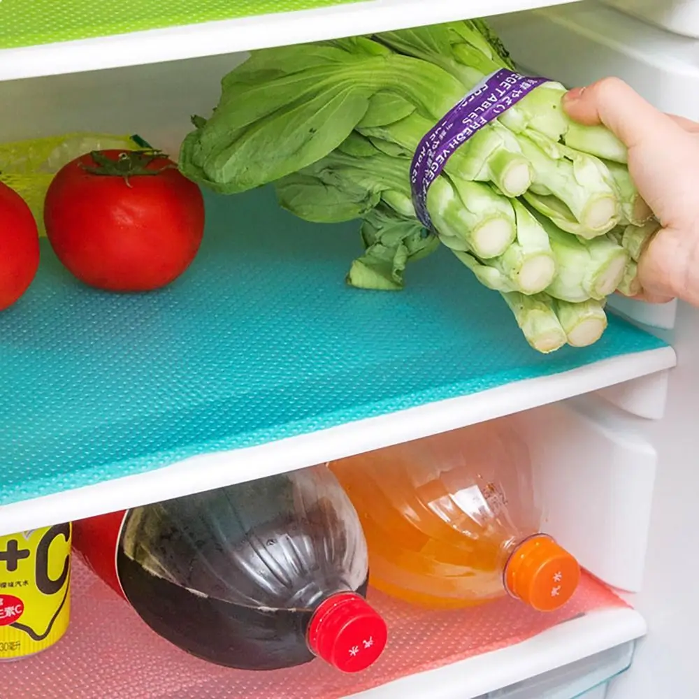 Легко чистящийся коврик для холодильника 45X29 см противообрастающий ящика из ЭВА