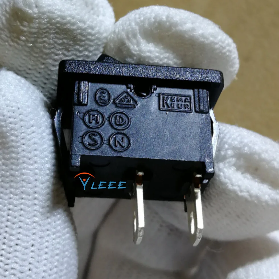 10 шт./переключатель питания JS-606 10A 125VAC 6A250VAC