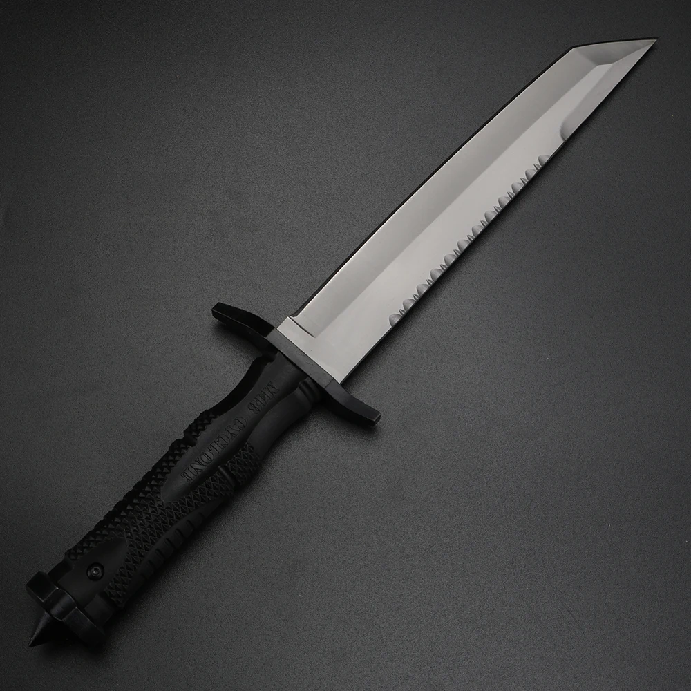 Наружный прямой нож с фиксированным лезвием