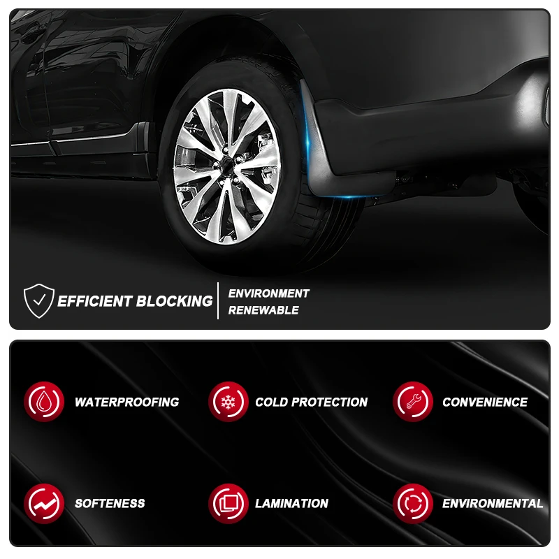 Индивидуальные щитки от грязи для Toyota Venza 2013-теперь высококачественные