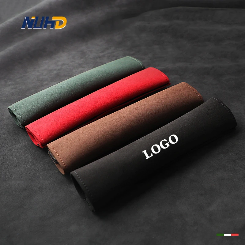 Наплечный Чехол для автомобильного ремня безопасности замшевая защитная