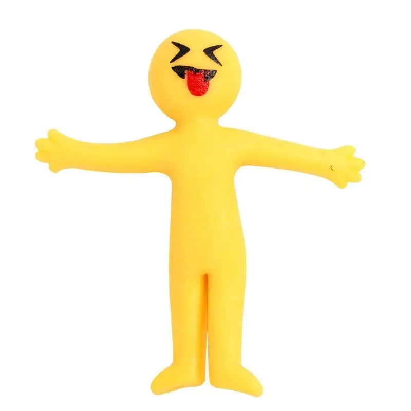 8-20 шт. забавный маленький человечек мягкие игрушки-непоседы анти-тресс для