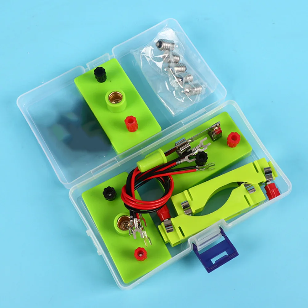 DIY Circuit Electricity Learning Kit Физика Развивающие игрушки для детей STEM Эксперимент