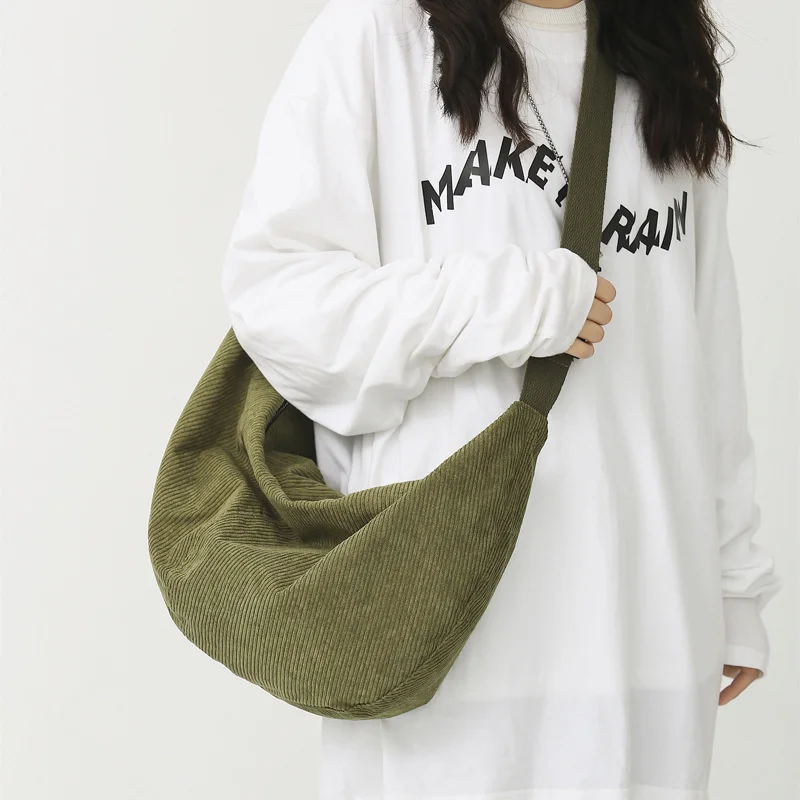 

Корейская холщовая женская сумка через плечо в стиле Харадзюку, Женский студенческий мессенджер, модная тканевая сумка для девушек, 2023, дорожная сумка для книг