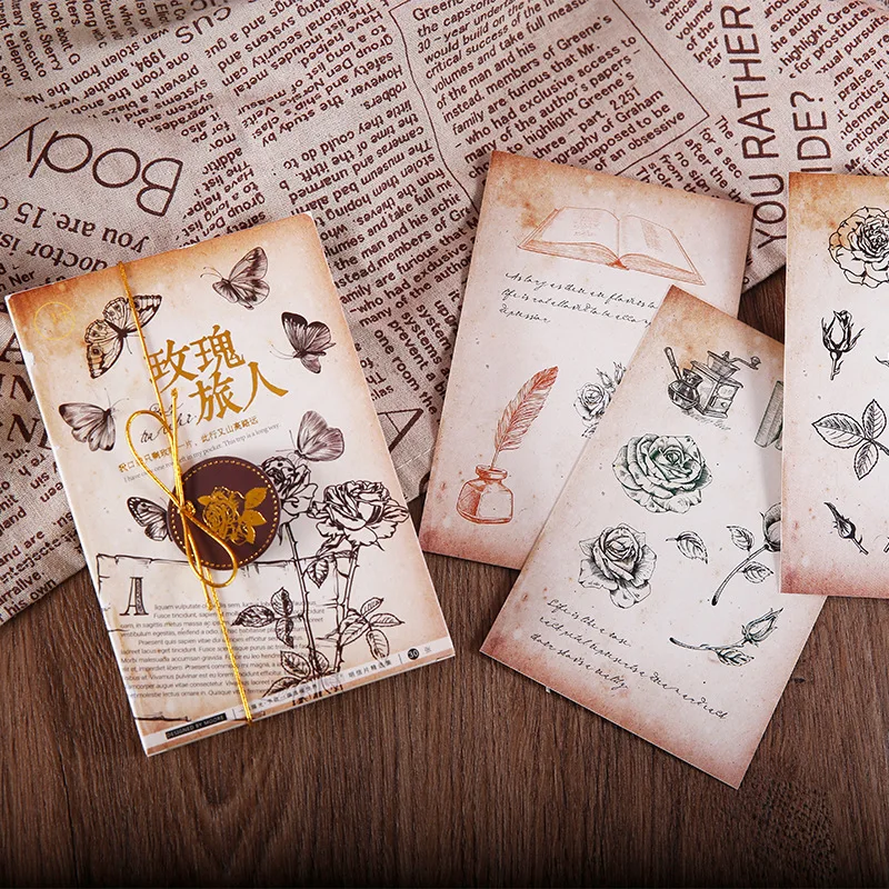 

30 шт./1 партия, декоративные клейкие бумажные стикеры