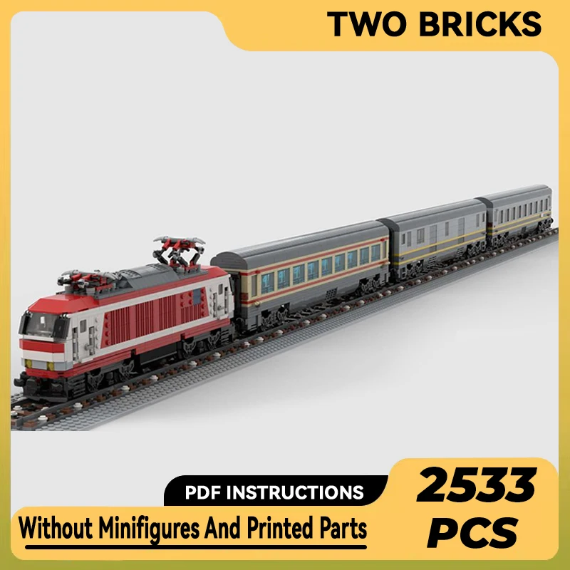 

Technical Moc Bricks City Car Model EC Colosseum Train Modular Building Blocks Gifts Toys For Children DIY Sets Assembling