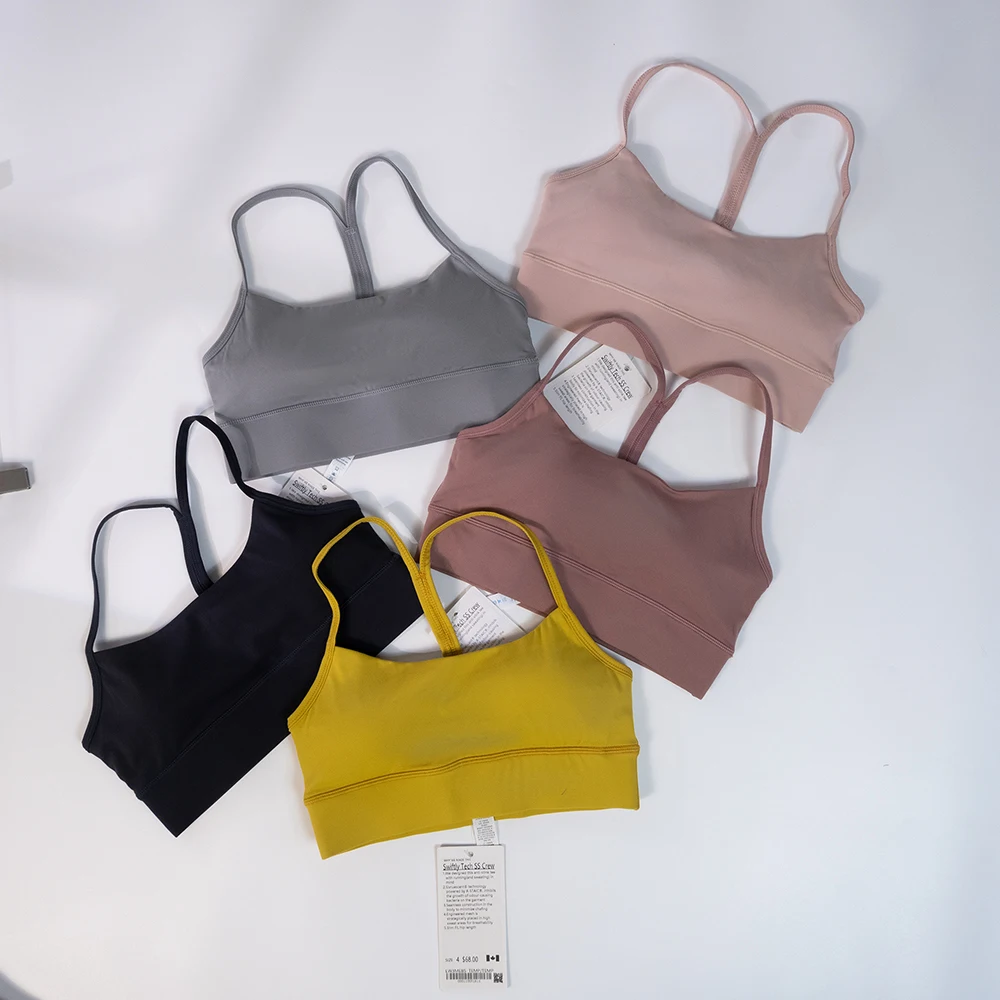 Lulu женское сексуальное удобное противоударное Спортивное нижнее белье с