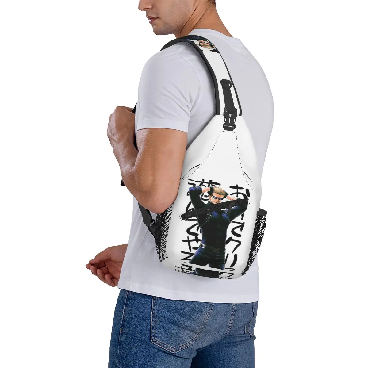 Альберт Уэйкер нагрудная сумка мужской слинг рюкзак через плечо дорожный