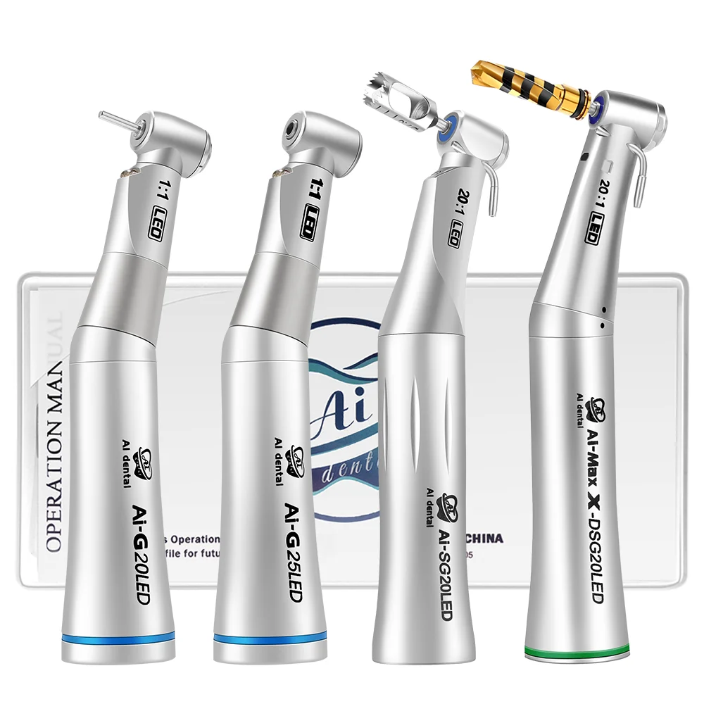 

Низкоскоростной наконечник 1:1/20:1, съемная головка, имплантат, хирургический мотор, оборудование для одонтологии, светодиодсветодиодный самогенерируемые стоматологические инструменты