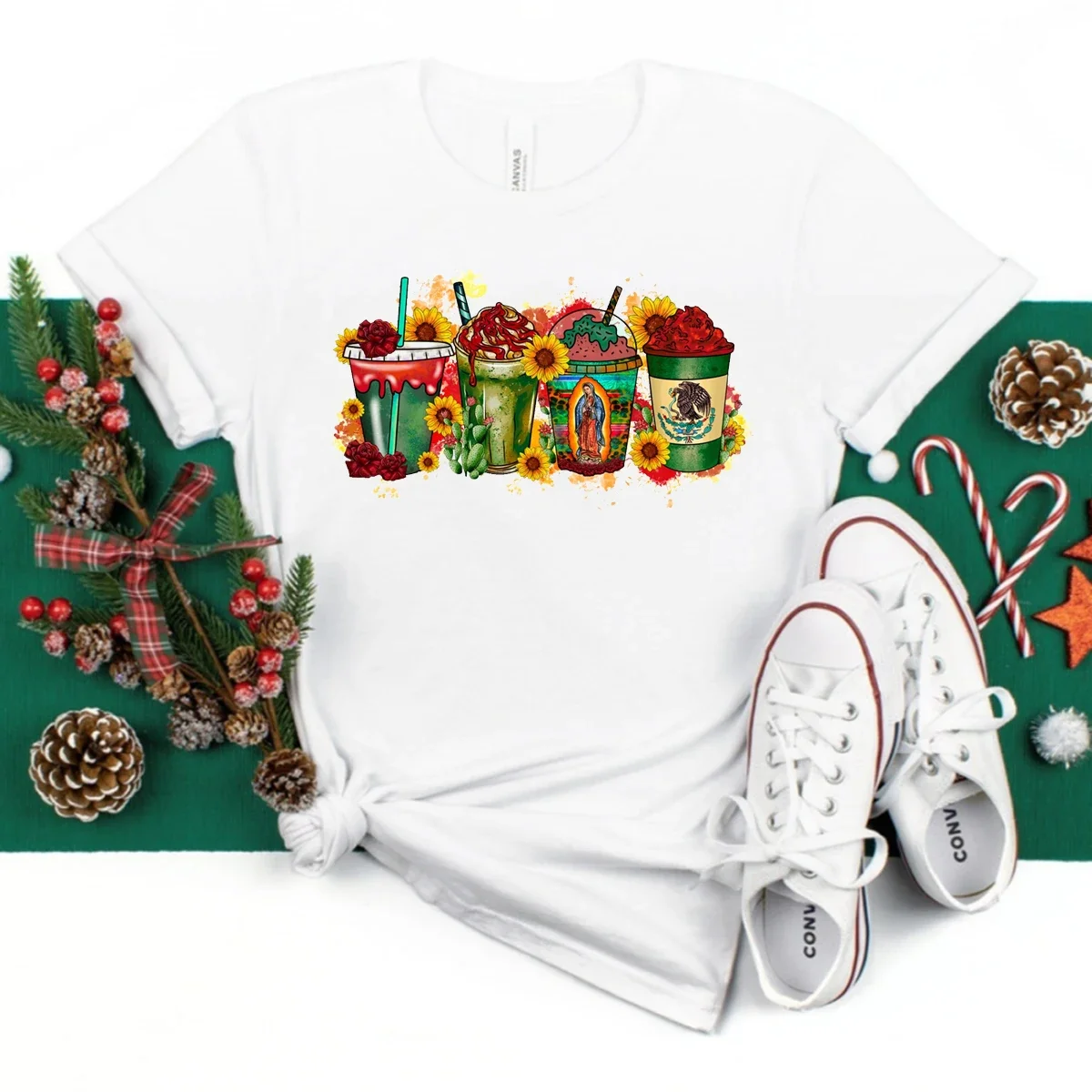 Рисунок 4 - Футболка женская с леопардовым