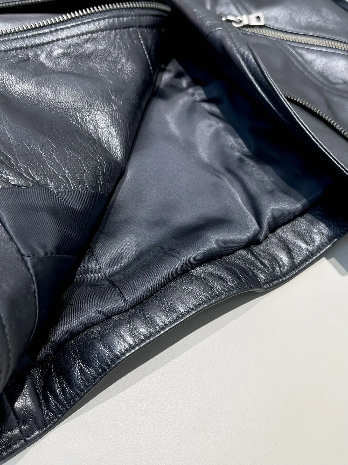 Top Quality Women Bike Moto Coat Leather Outwear Zipper Outfit  Autumn Winter Ladies Fashion Short Slim Female Jacket 2022 New