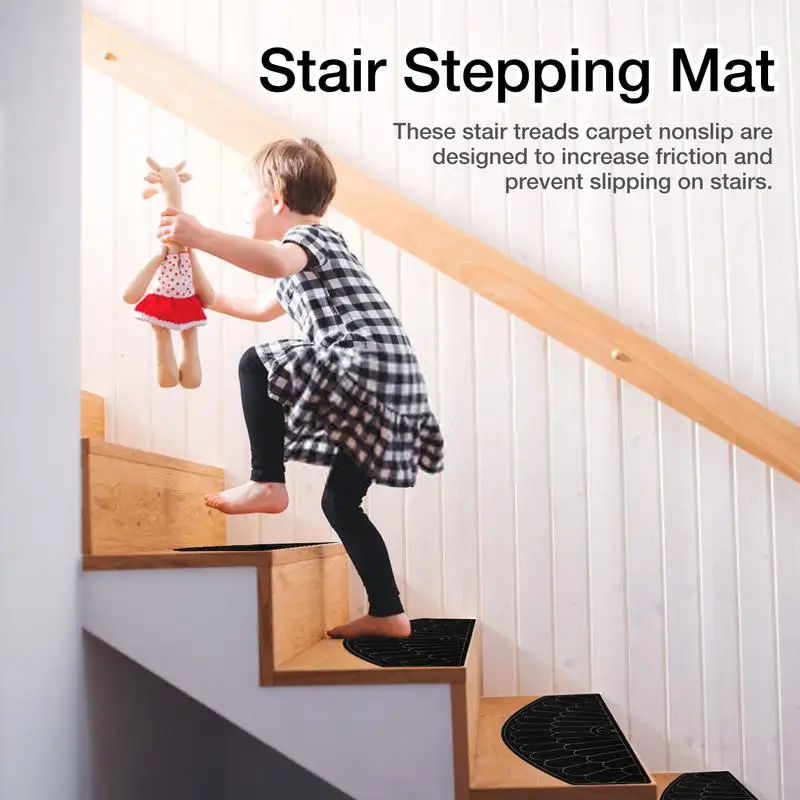 Самоклеящиеся лестничные подставки Нескользящие поглощение воды коврик для