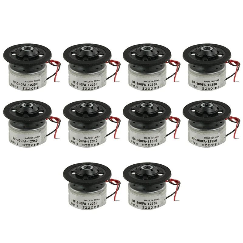 

10X RF-300FA-12350 DC 5.9V Spindle Motor For DVD CD Player Silver+Black