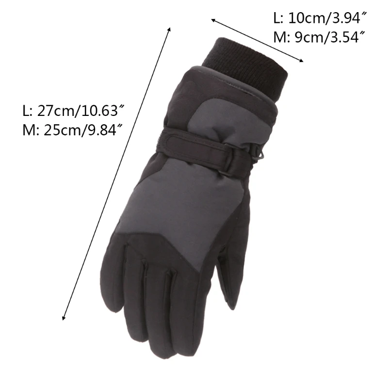 

Children Skiing Cycling Gloves Thick Warm Mittens Waterproof Windproof Outdoor