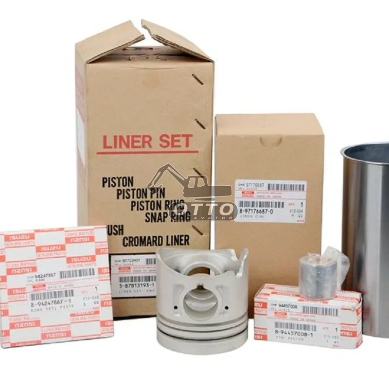 Комплект для ремонта двигателя OTTO 4JB1 4JJ1 4JG1 4JG2 4HK1 4BG1 4BD1 6BG1 6HK1 6WG1 6RB1 6SD1 Полный