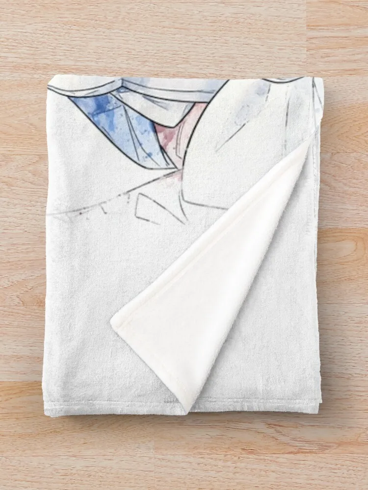 Фува Ридж акварельное одеяло одеяла и пледы модные диваны ретро теплые