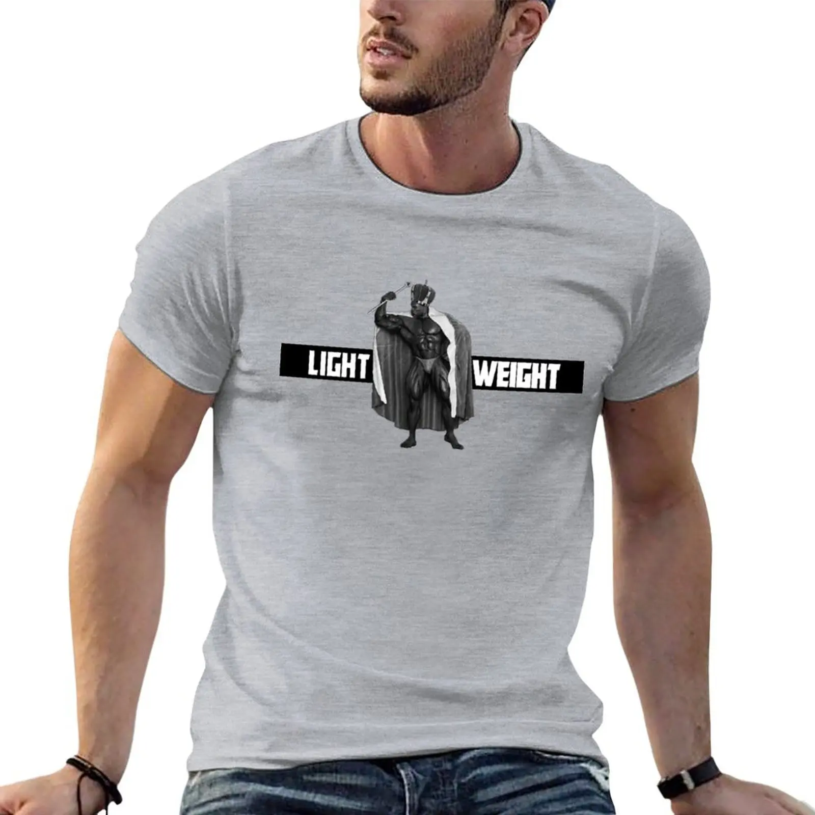 Футболка для спортзала RONNIE COLEMAN мужские высокие футболки из аниме