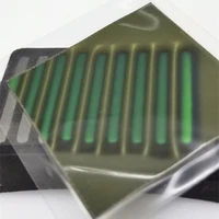 l4mf magnetic field viewer film 101101mm card magnet detector pattern display membrane magnetic card detector yellow
