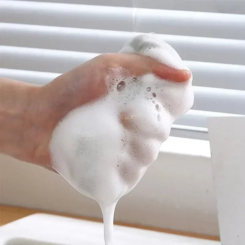 Волшебные трехслойные чистящие губки многоразовые для мытья посуды бытовая