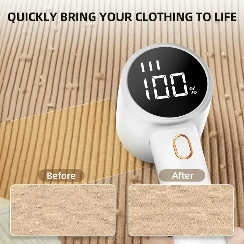 Перезаряжаемая портативная Бритва для свитера Defuzzer с 6 лезвиями в виде листа