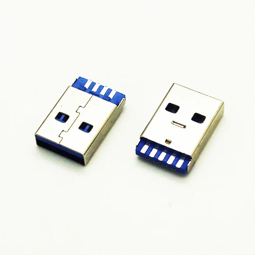 

5 шт., коннектор USB 3,0, Высокоскоростная передача данных, разъем USB 3,0 типа AM, зарядная розетка для пайки