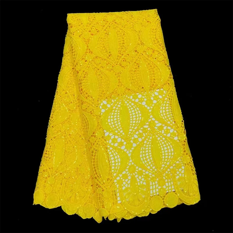 

Latest African Lace Fabric High Quality French Laces Dubai Tulle Lace Fabric For Nigerian Women Wedding Party Dress Evenging B2