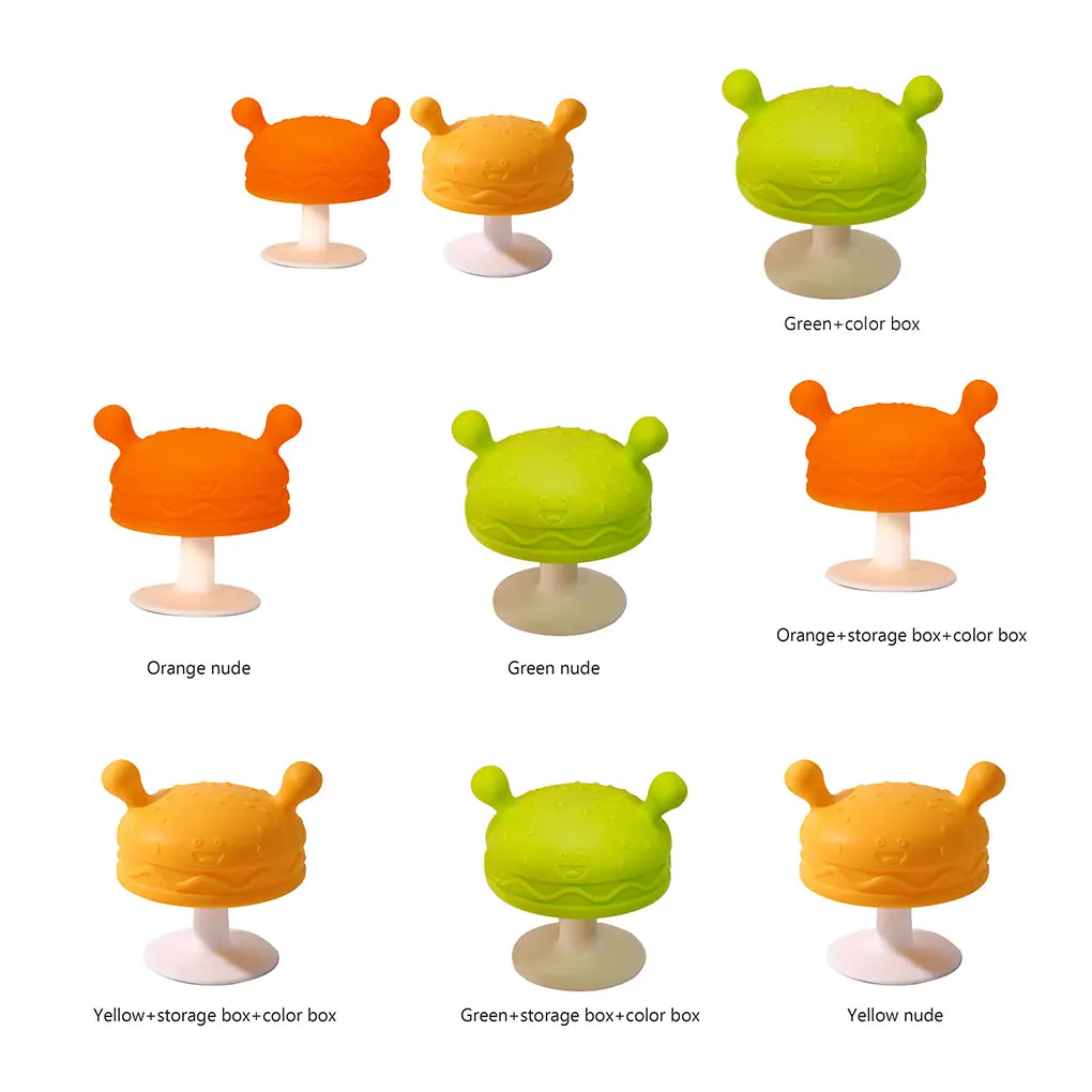 

Прорезыватель для зубов в виде грибов для младенцев, 2 шт.