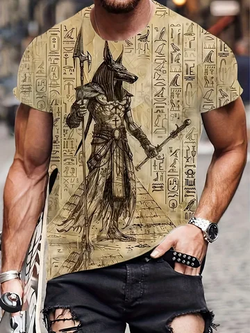 Мужская 3D футболка из полиэстера