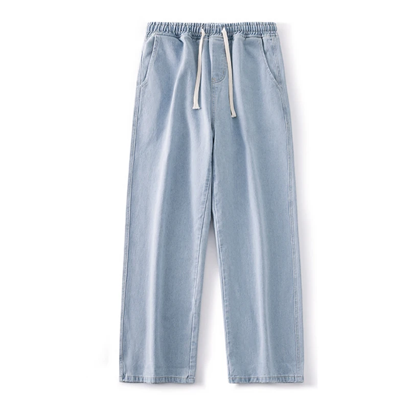 Men's Jeans Pants Casual Vintage Baggy Clothing Straight Leg Trousers Korean Fashion Man Streetwear Pop Harajuku Oversize Pants