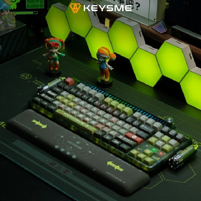 Прокладка Keysme Ghost Ship индивидуальная механическая клавиатура E Sports 2 4 г