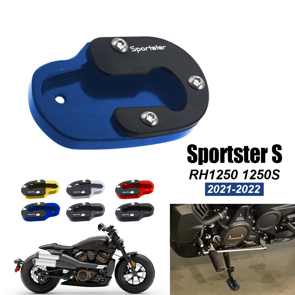 

Для Sportster S 1250 RH1250 2021 подставка увеличитель пластина Kickstand увеличить расширение для Sportster S 1250 RH1250 2022