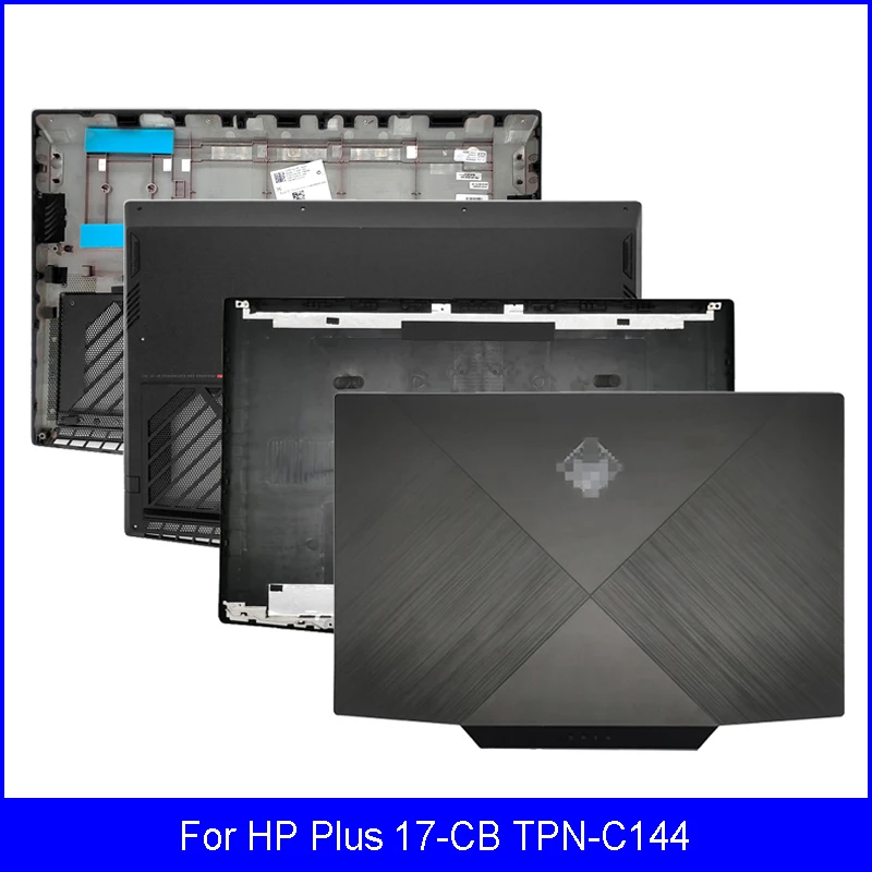 

New Laptop LCD Back Cover For HP Plus 17-CB TPN-C144 Series Bottom Case Top Black L57355-001 L57357-001 A D Case