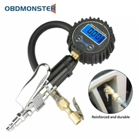 digital tire inflator with pressure gauge 250 psi air chuck digital tire inflator gauge backlit lcd displays for truckcarbike