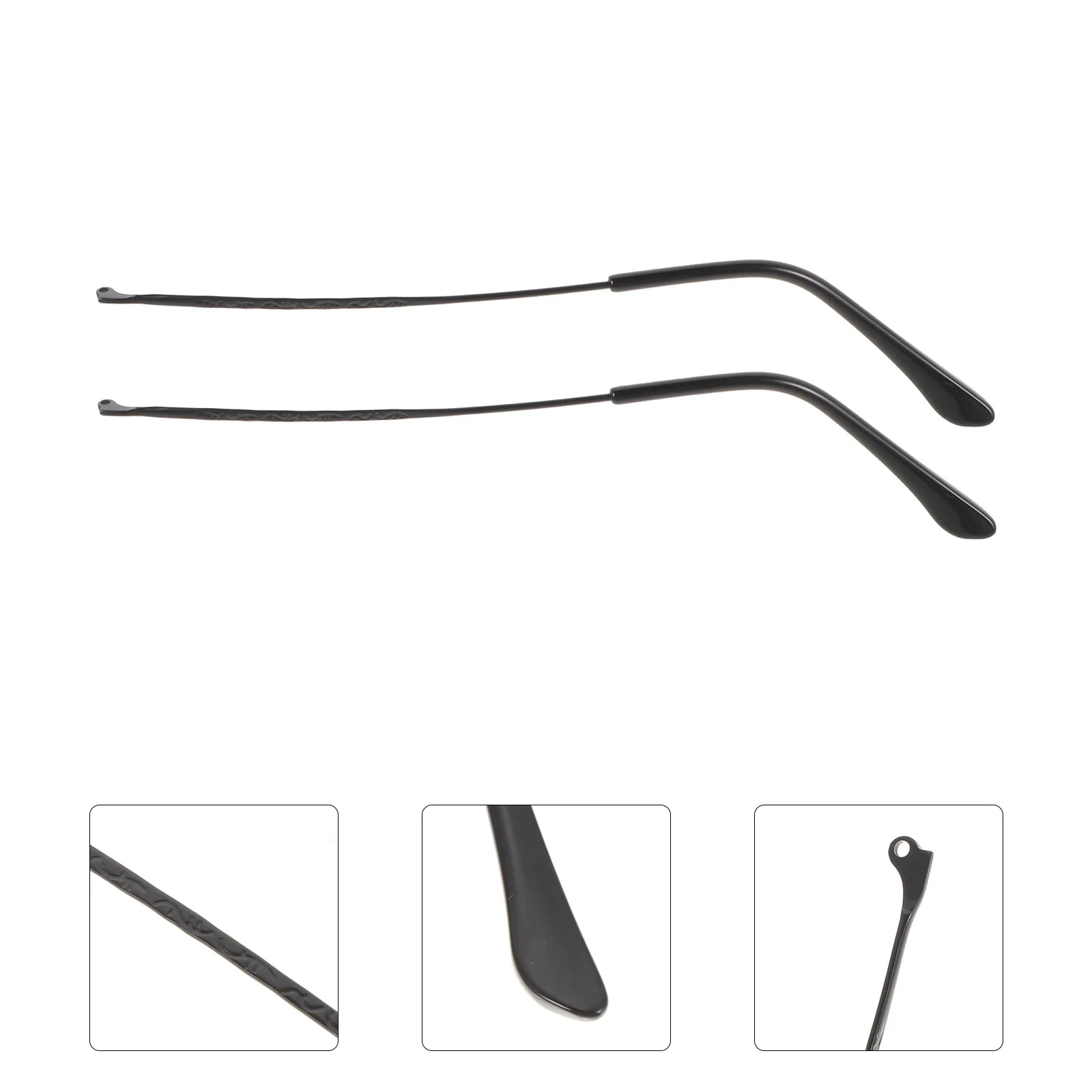 

Glasses Accessories Universal Replacement Temple Eyeglasses Frame Arm Legs Vintage Retainer Plastic Metal Arms Retro Sunglasses