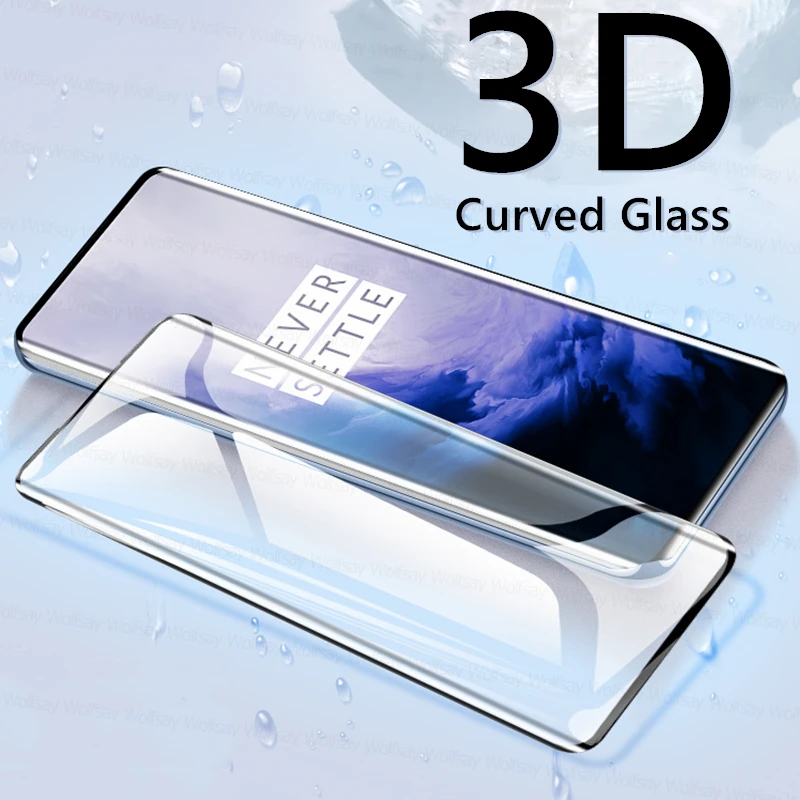 3D Curved Glass For OnePlus 10 Pro 5G Glass OnePlus 7 8 9 10 Pro 5G Screen Protector Tempered Glass Phone Film OnePlus 10 Pro 5G