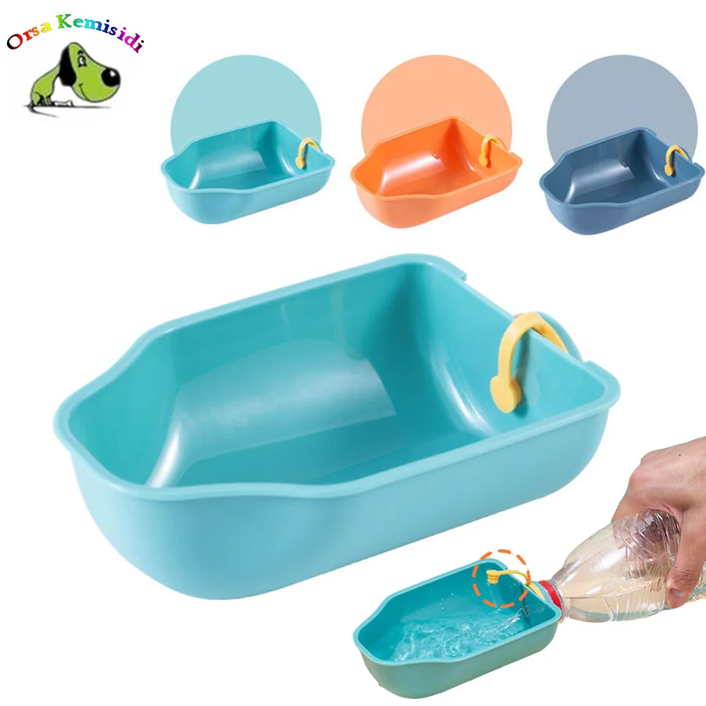 

Outdoor Pet Feeder Portable Dogs Drinking Water Bowl Dog Cat Travel Mineral Water Bottle Bowls Puppy Going Out Kettle Drinker