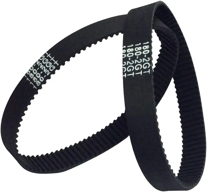 

GT2 Closed Annular Synchronous Belt Length 180mm Width 9mm Teeth 90 Pitch 2mm for 3D Printer Prusa Mende