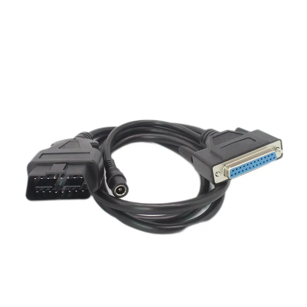 Диагностические кабели для программатора ключей T-300 T300, T300+ Maker OBD2, разъем 16PIN TO 25PIN на главном кабеле.